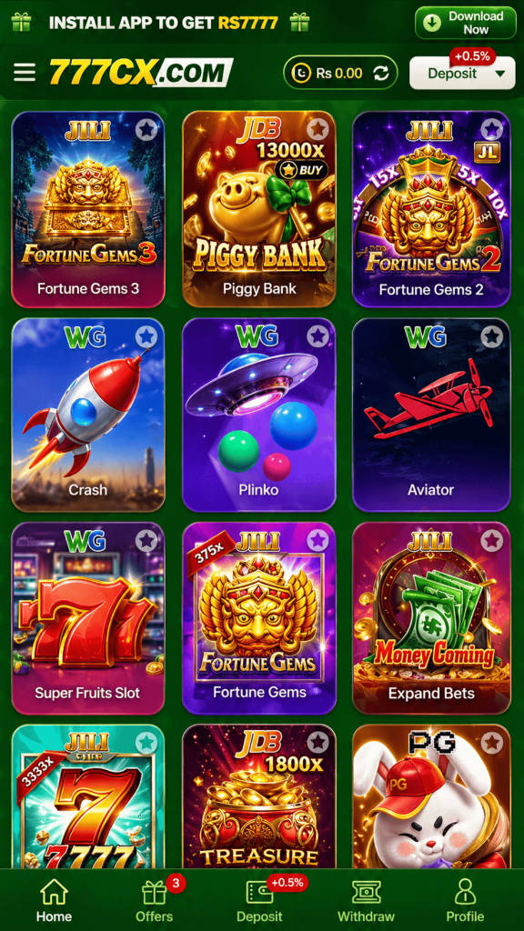 777cx game